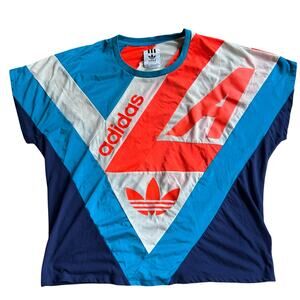 Adidas Archive Series Jumper shirt top Glanzanzug 1991 Size Large Vintage